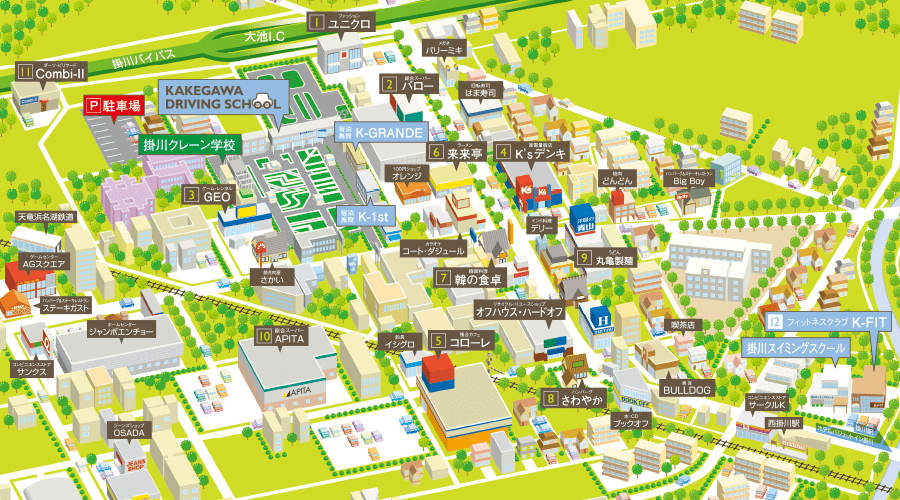 学校地図