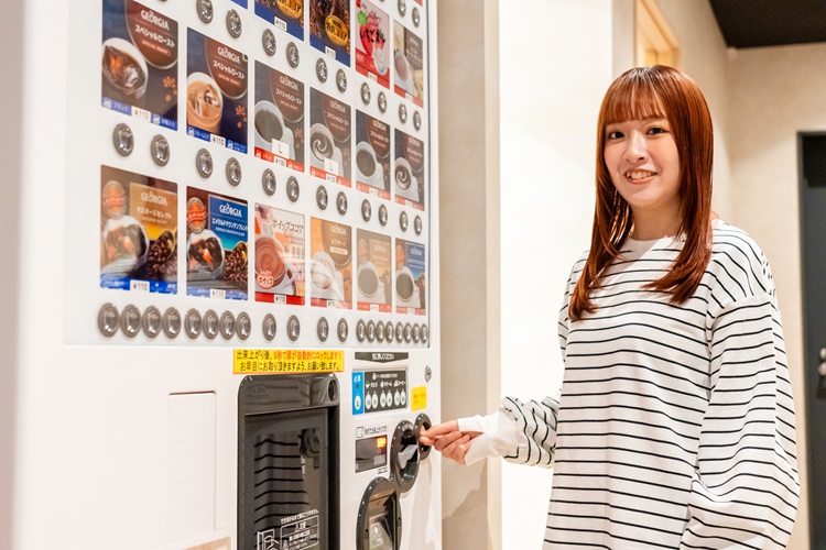 『ドリンクコイン10枚プレゼント』
※校内宿舎にある自販機でご利用できます。